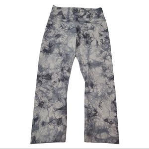Lululemon Wunder Under Crop Hi-Rise *Full-On Luxtreme 21” Dual Shibori S…